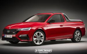 Skoda Octavia RS iV Pickup by X-Tomi Design '2020